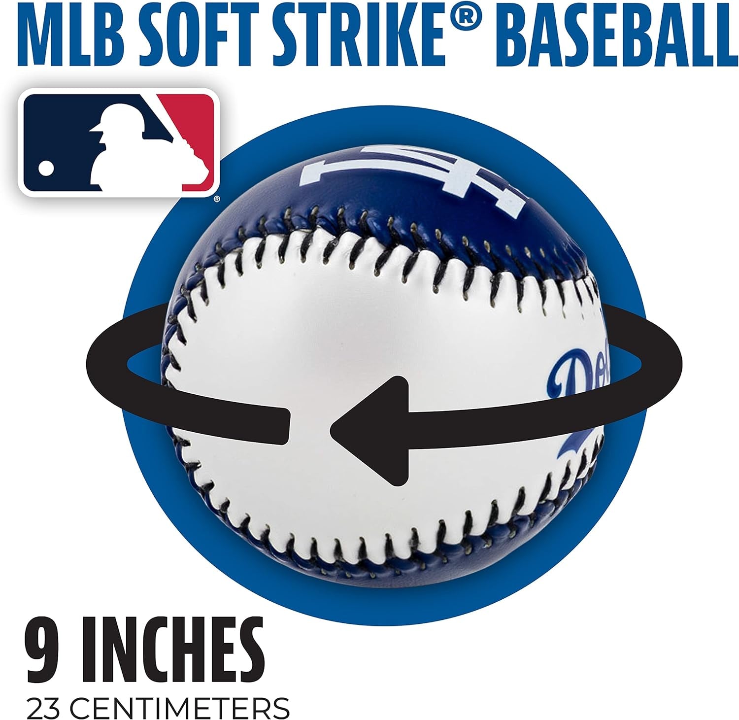 MLB Team Soft Baseballs - Team Logo - Fan Shop Toy Baseball for Kids - Decoration for Desks and Office