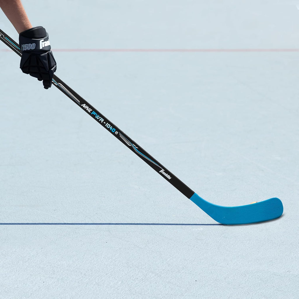Franklin Sports NHL Kids Street Hockey Sticks - Youth, Junior + Senior Sticks - Right + Left Handed - 40", 48" + 56"