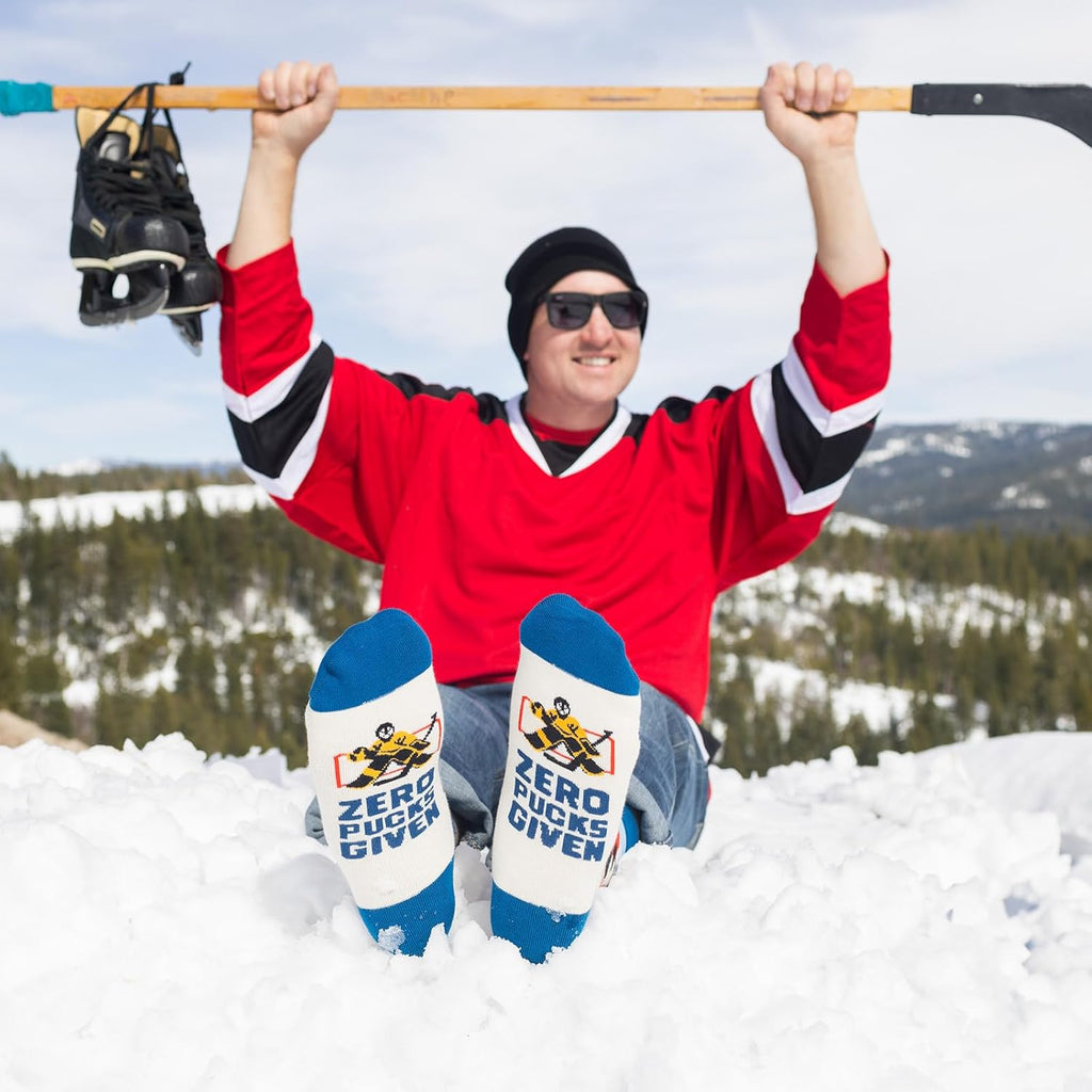 Funny Socks for Sports Fans and Players - Cool Novelty Gifts for Men, Women, & Teens