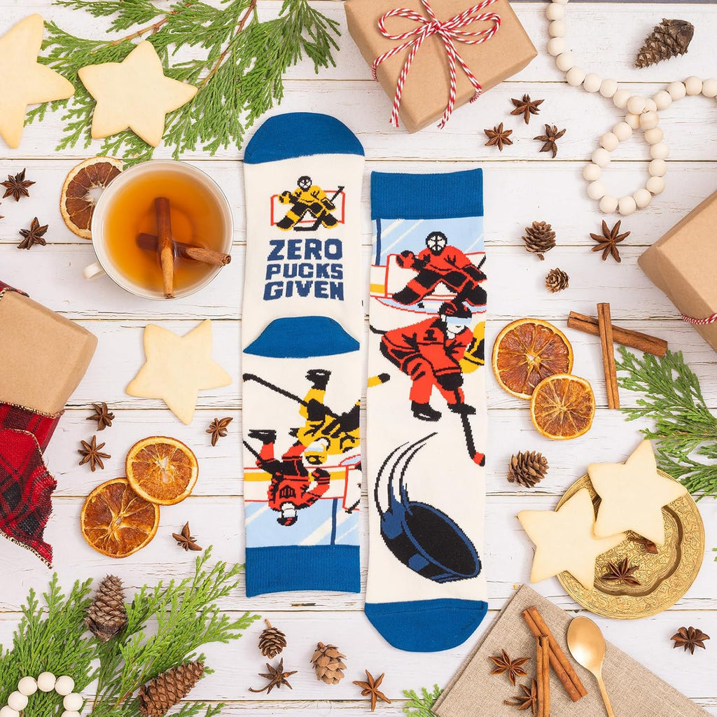 Funny Socks for Sports Fans and Players - Cool Novelty Gifts for Men, Women, & Teens